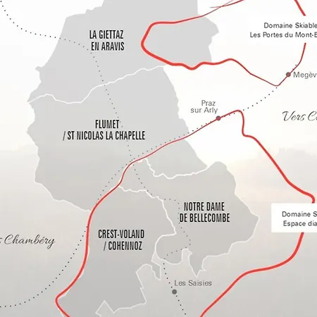 Grand 11 Pers, 4 Chambres, Sud, Proche Chalet Crest-Voland